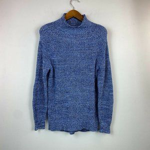 Style & Co 0X Blue Combo Cotton Sweater NWT CS68